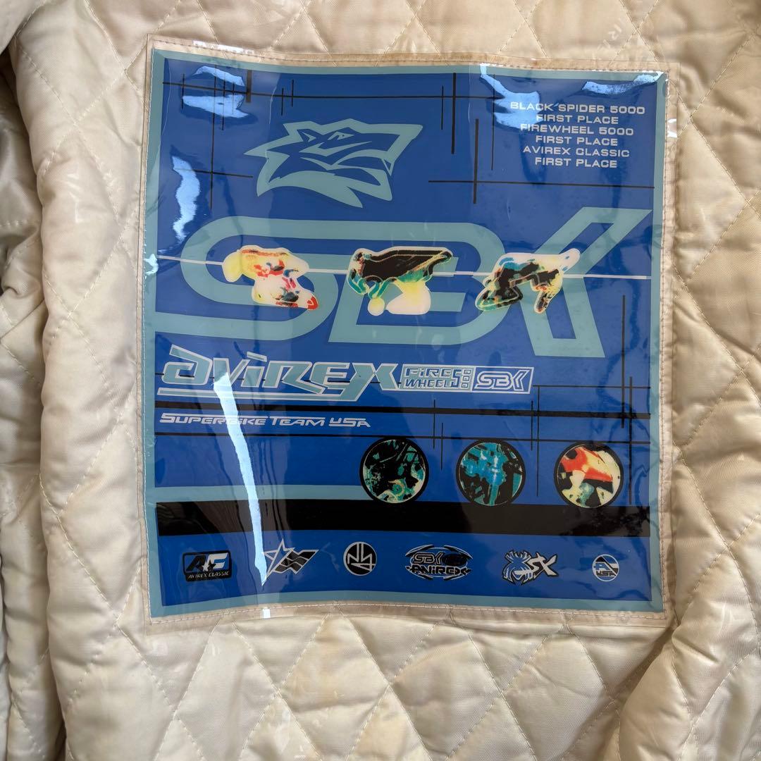 レア　AVIREX ハイローラー アビレックス レザージャケット サイズM