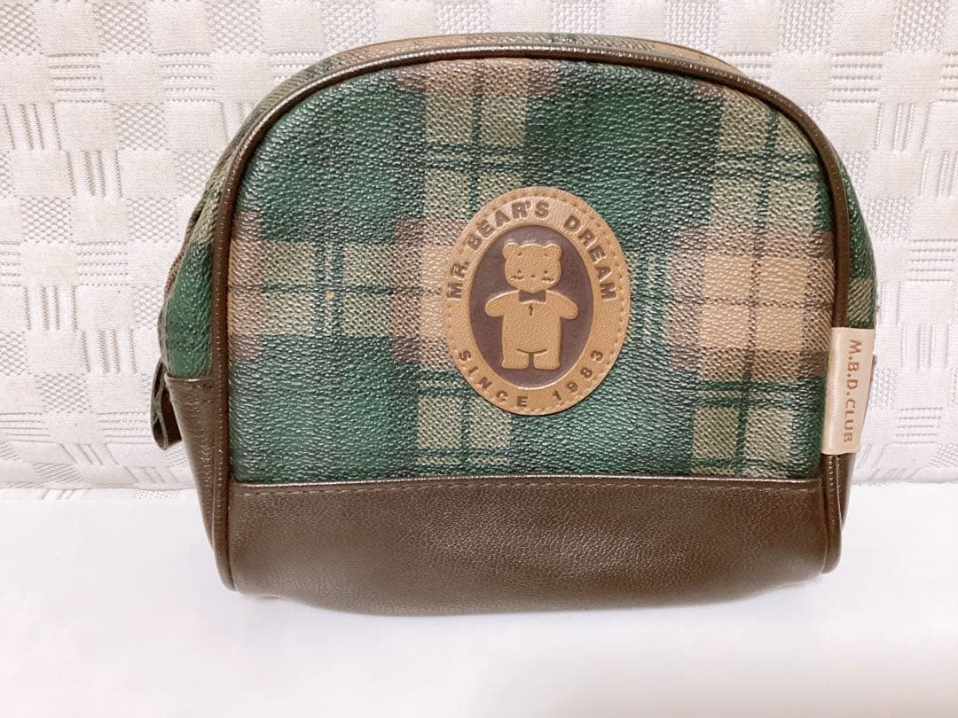 昭和レトロ❤︎サンリオ MR.BEAR’S DREAM❤︎ ポーチ 2点セット レア