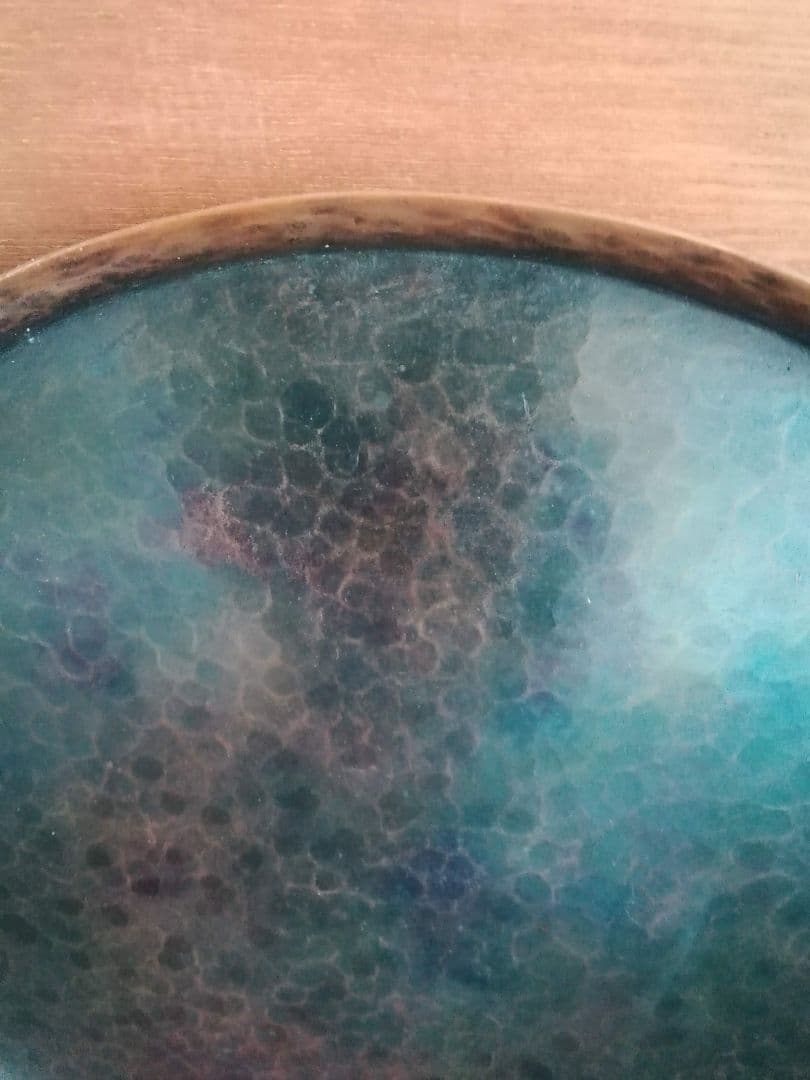 玉川堂　鎚起銅器　お盆　トレー　和骨董　アンティーク