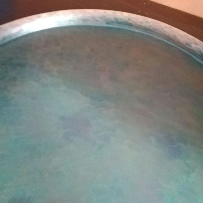 玉川堂　鎚起銅器　お盆　トレー　和骨董　アンティーク