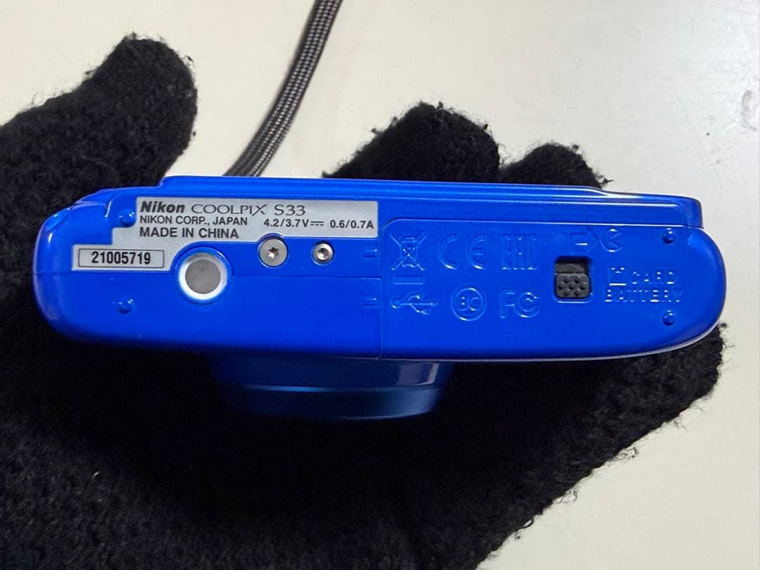 Nikon COOLPIX S33 防水・耐衝撃/デジタルカメラ/ホワイト