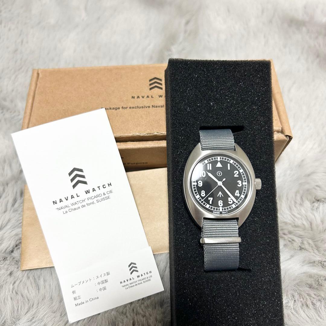NAVAL WATCH ナバルウォッチ Mil.-02 クォーツ ミリタリー