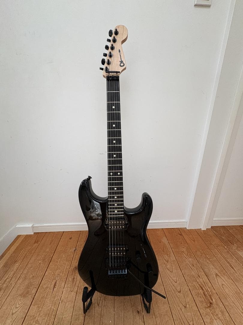 美品：Charvel ストラト黒 ProMod SanDimas２H FTR