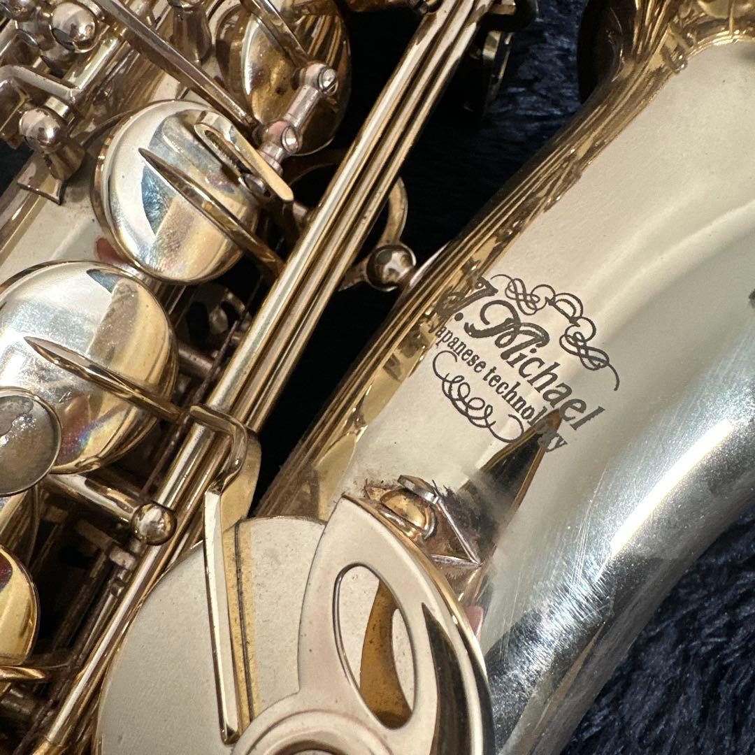 J.Michael アルトサックス 管楽器 初心者用 ゴールド