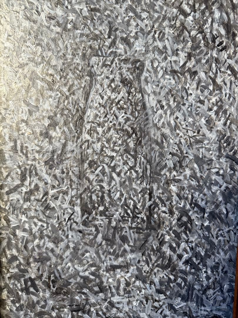 藤松　博　1967年　『壜』　油彩　ベニヤ