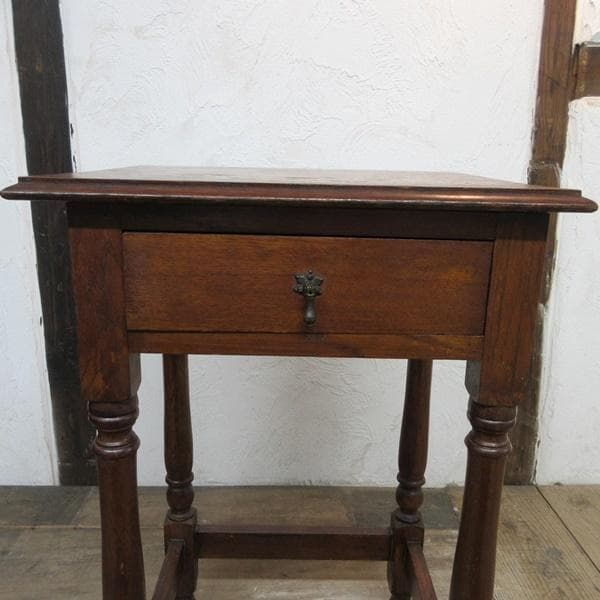 イギリス アンティーク 家具 ホールテーブル サイドテーブル 英国 6588d
