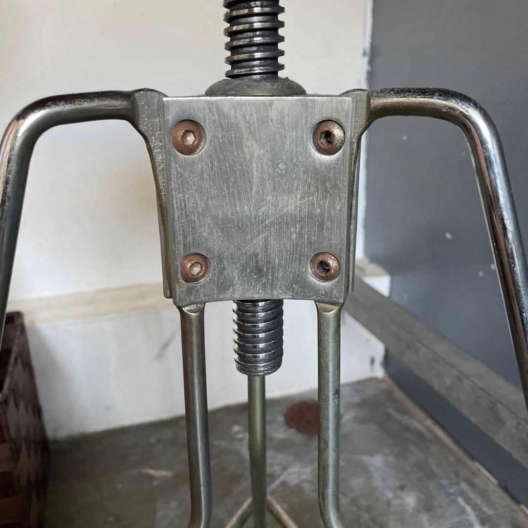 DULTON バー スツール 昇降式　シルバー　YASU SASAMOTO ④