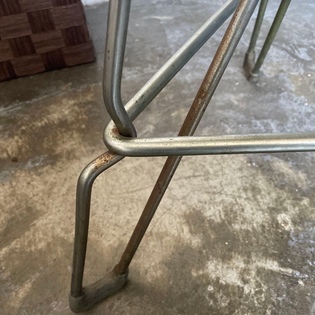 DULTON バー スツール 昇降式　シルバー　YASU SASAMOTO ④