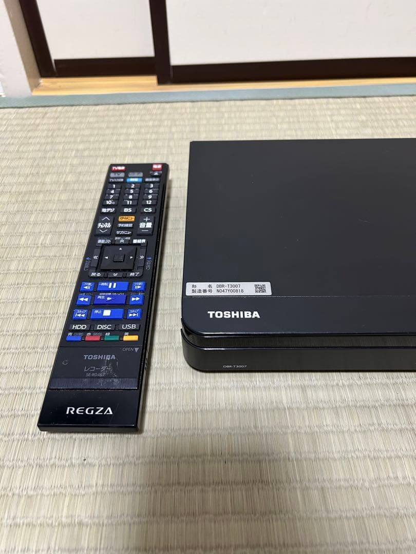 【東芝】TOSHIBA REGZA (東芝レグザ)DBR-T3007