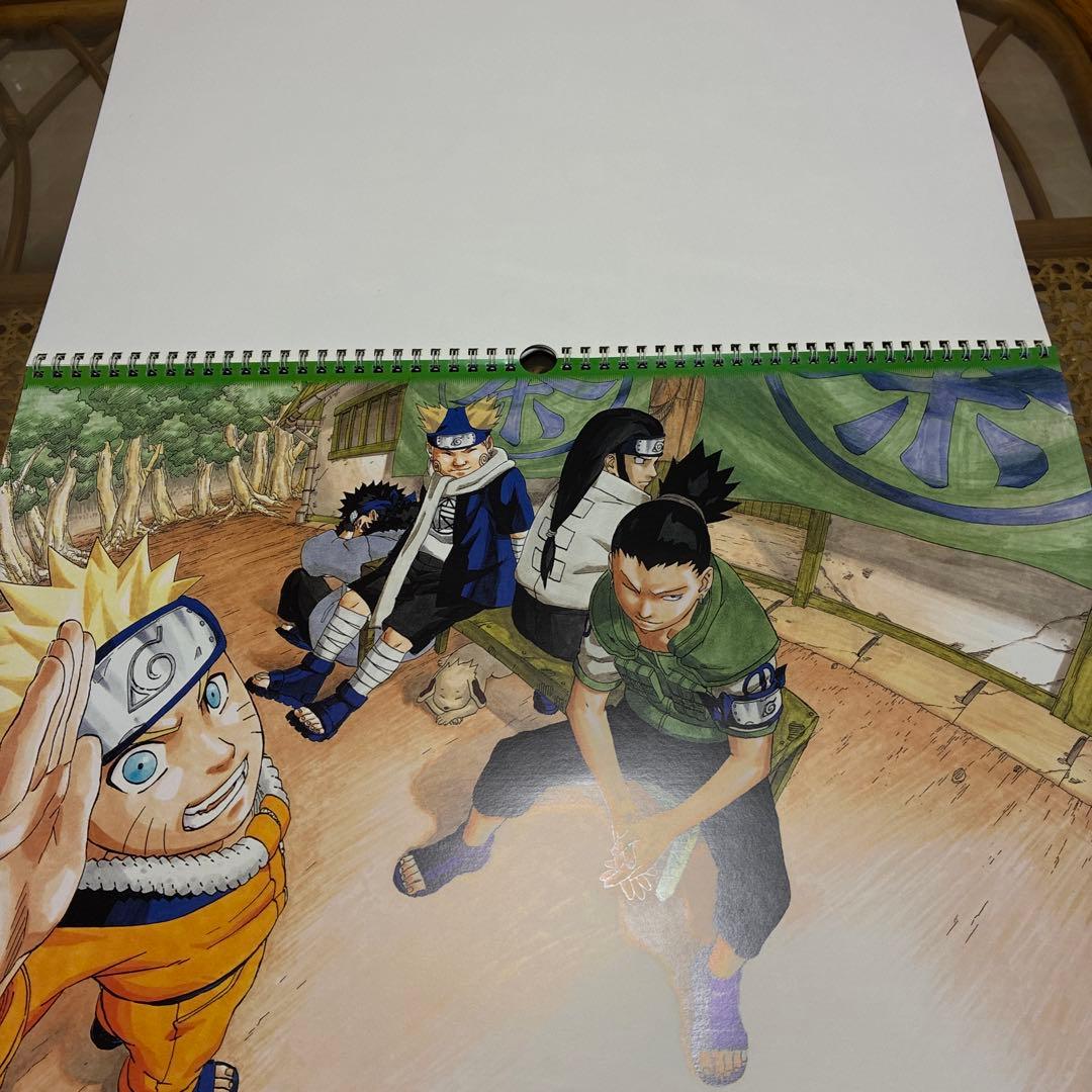 2005年 ナルト カレンダー　NARUTO レア　20年以上前