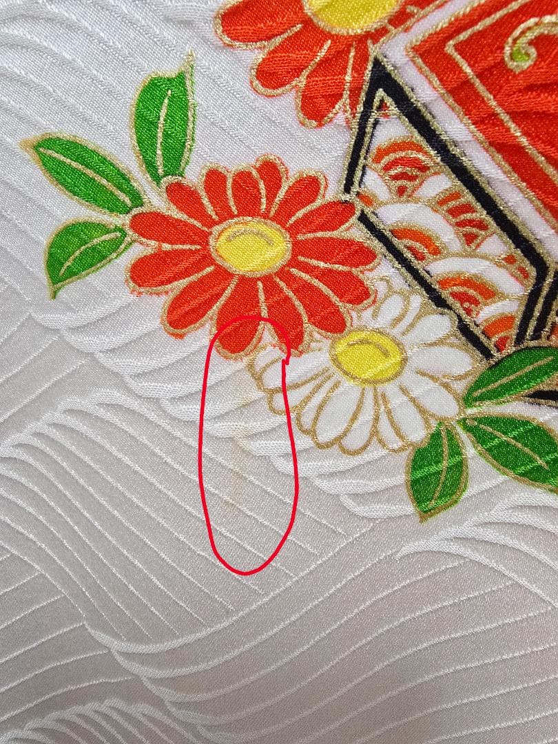 ★むぅー★七五三　7歳　正絹部分絞り 高級　着物　セット　女の子 *c75