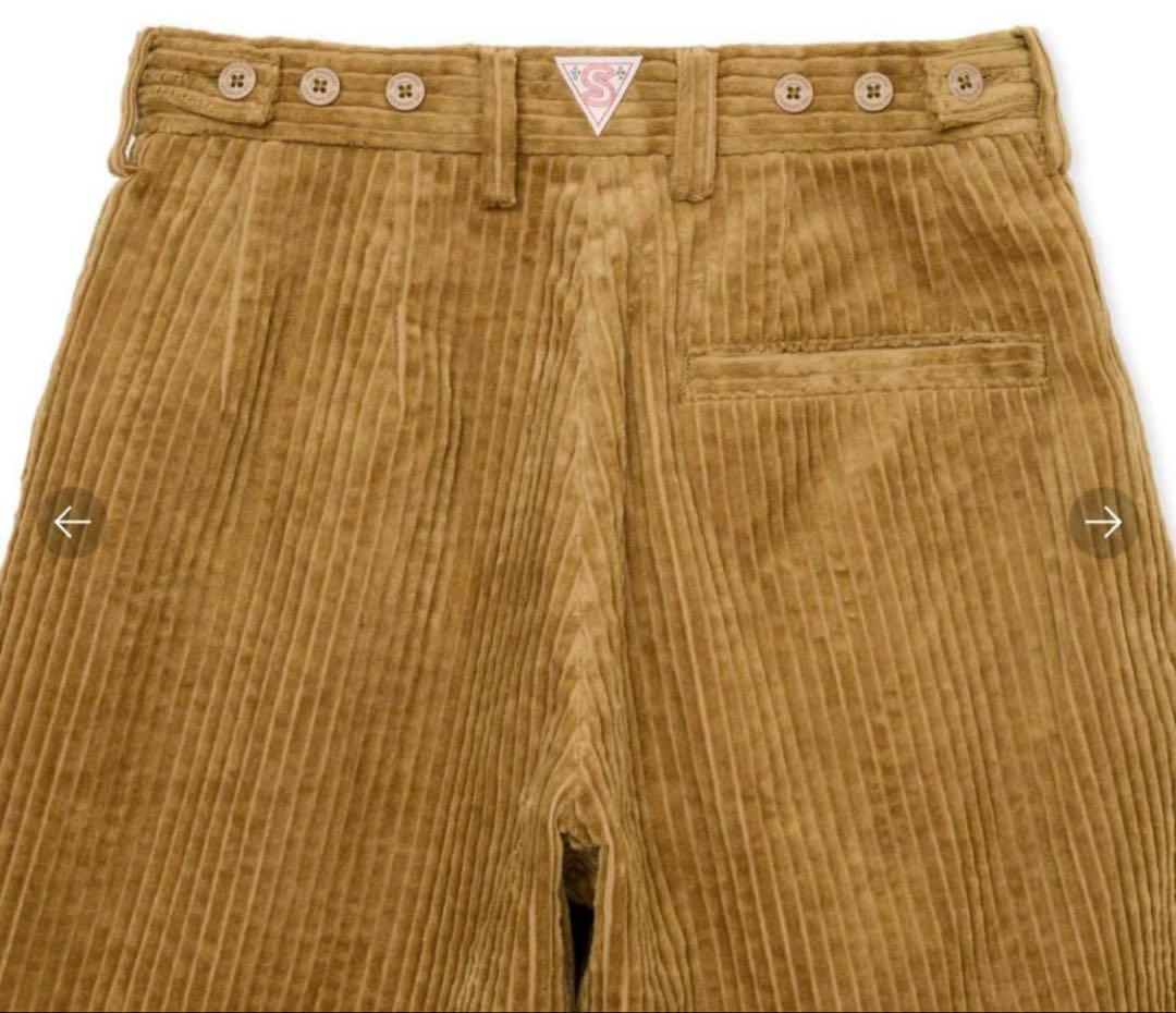 パンツ SHISHIKUI CORDUROY S/ BEIGE S