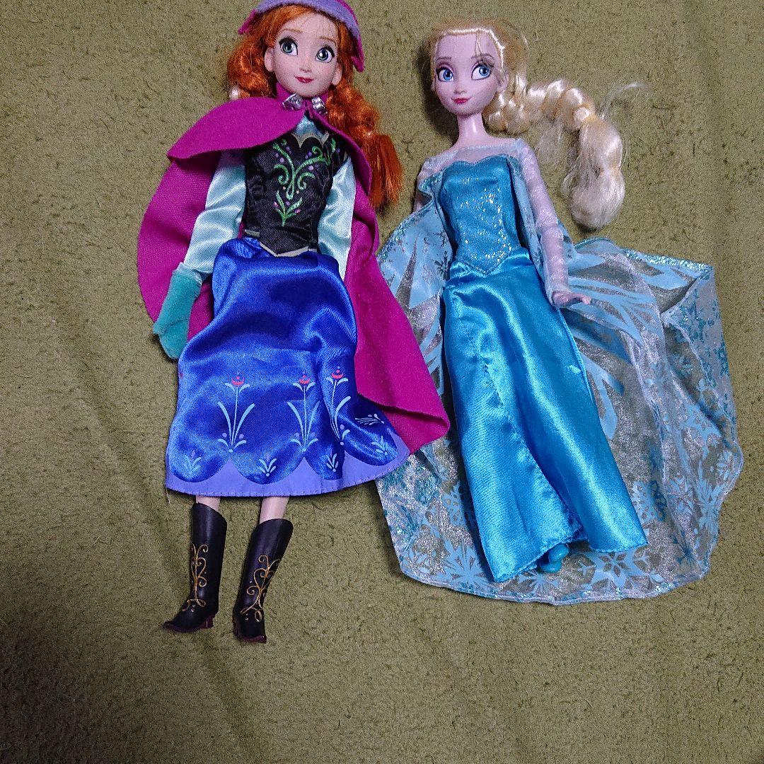 アナ雪 アナとエルサ ドール
