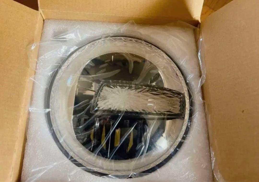 RAMJET4X4 LEDヘッドライト 7インチ バイク用ハーレー用 ツーリング