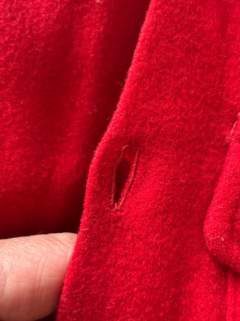 1950年代　ハンティングジャケット　Masland ウールジャケット 赤