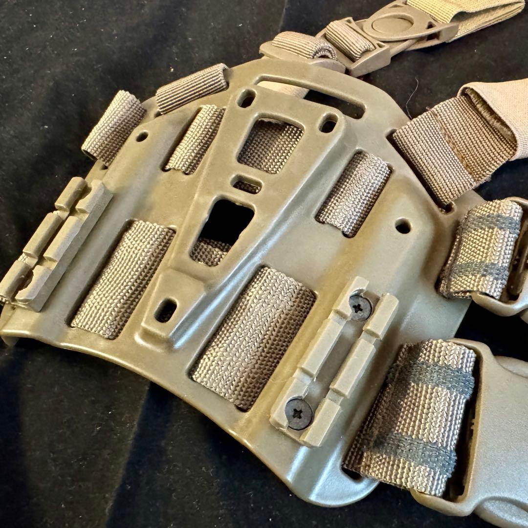 BLACKHAWK ホルスター用レッグプラットフォーム コヨーテ