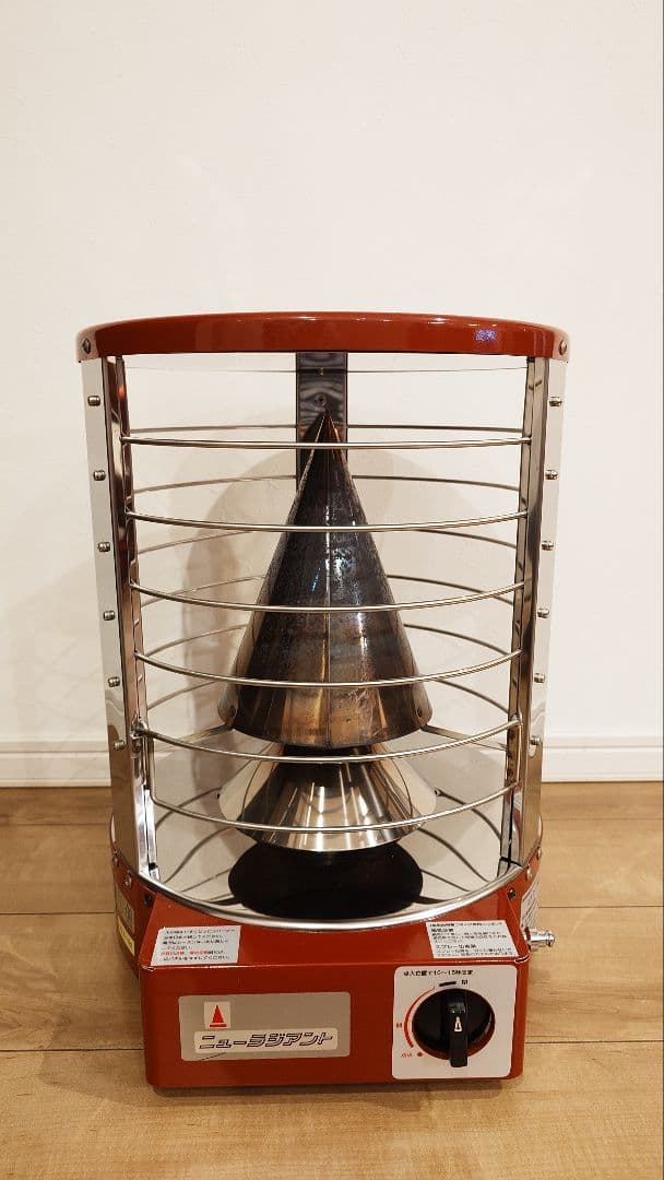 ニューラジアント ガスストーブ AK-8 青木能率研究所　都市ガス