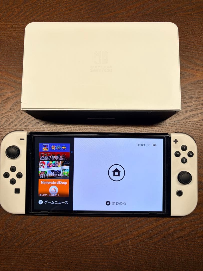 （美品！）Nintendo Switch 有機ELモデル 本体　ホワイト