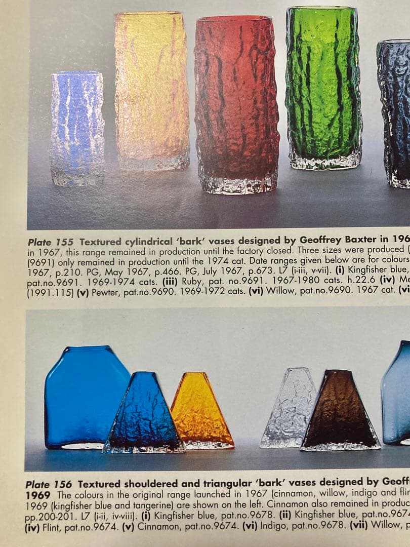 ビンテージ花瓶?(Whitefriars1966年)