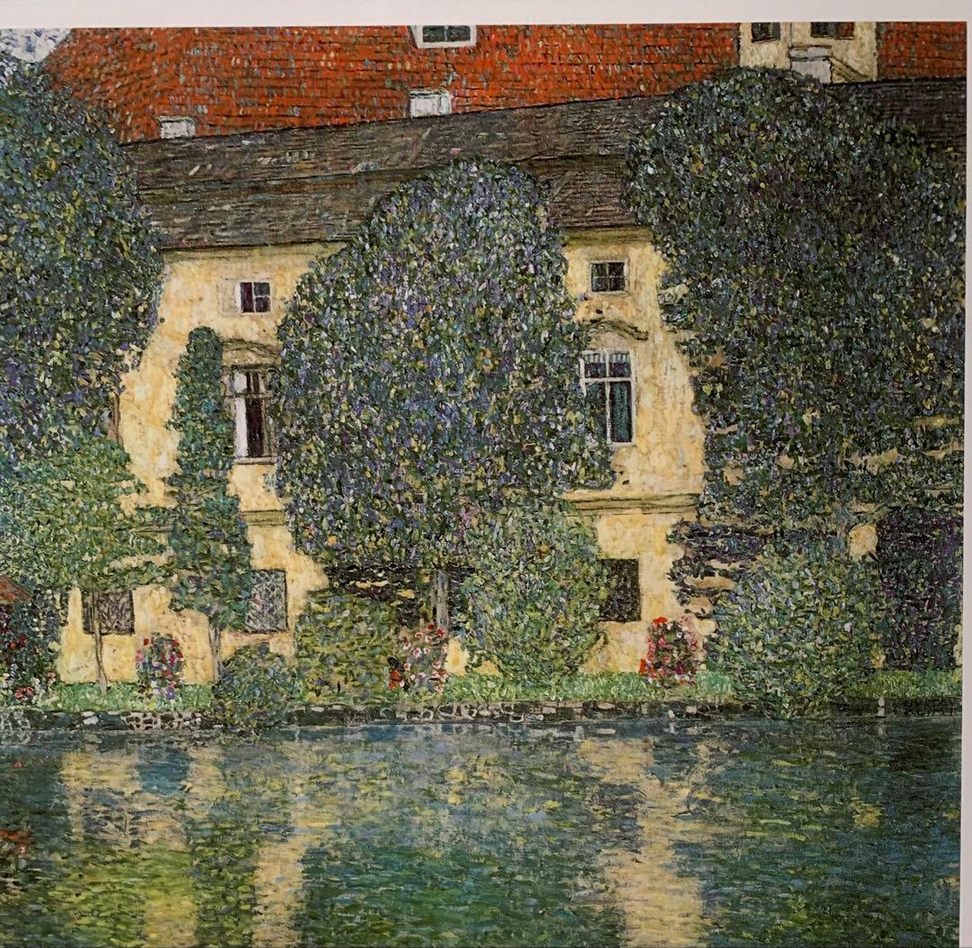 絵画 （9） 湖畔の家
