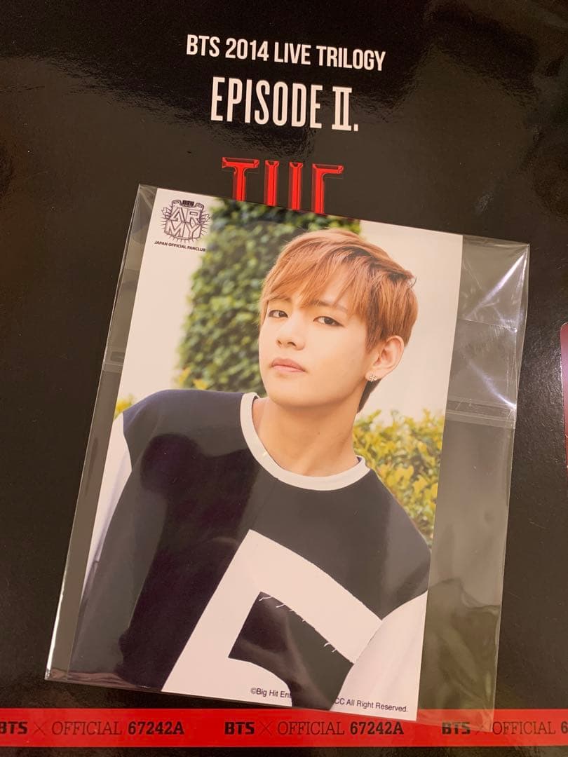 BTS 2014年 FC継続特典 生写真 V テヒョン