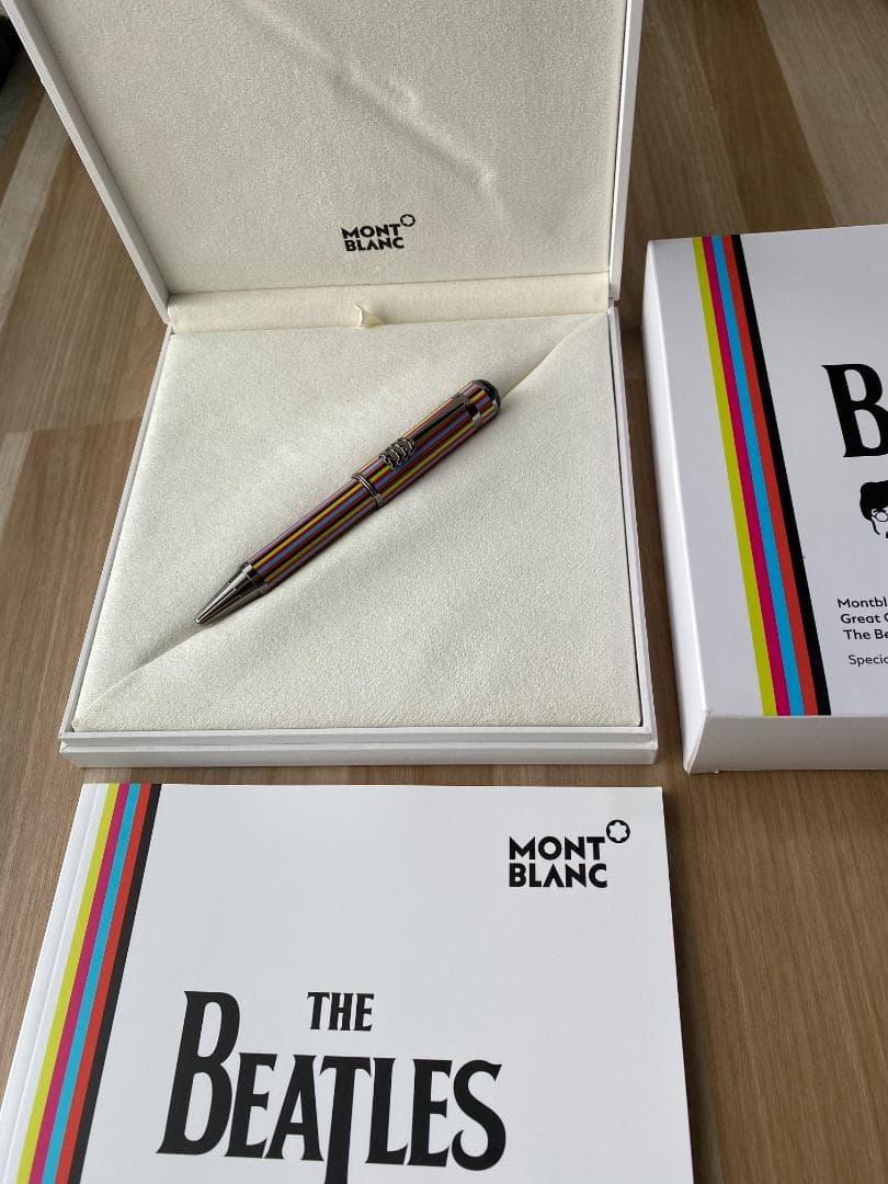 ほぼ新品　モンブラン ビートルズ　スペシャルエディション ボールペン 付属品付