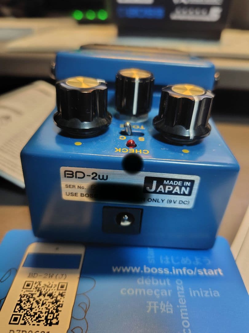 ほぼ新品】BOSS Blues D BD-2w　ブルースドライバー　技