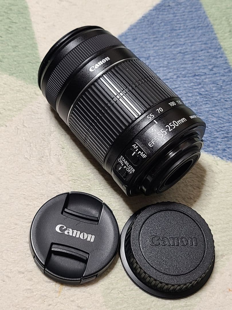 キヤノン EF-S 18-55mm STM 55-250mm IS Ⅱ レンズ
