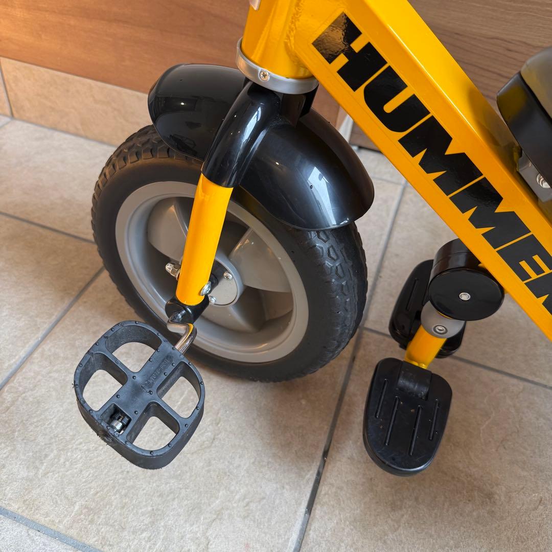 HUMMER 三輪車 自転車 ハマー 手押し棒付き