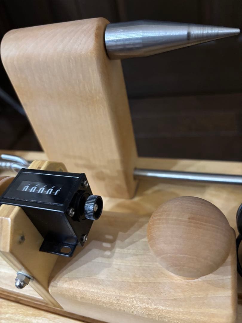 東京手織機　電動管巻機2 電動糸巻機　手織り