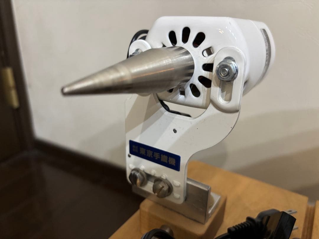 東京手織機　電動管巻機2 電動糸巻機　手織り