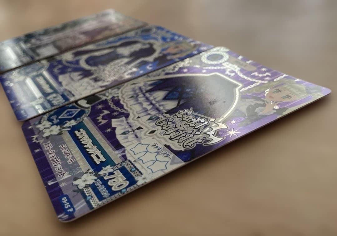 【プレミアム】アイカツカード　ゴスマジックコーデ　藤堂ユリカ　ロリゴシック