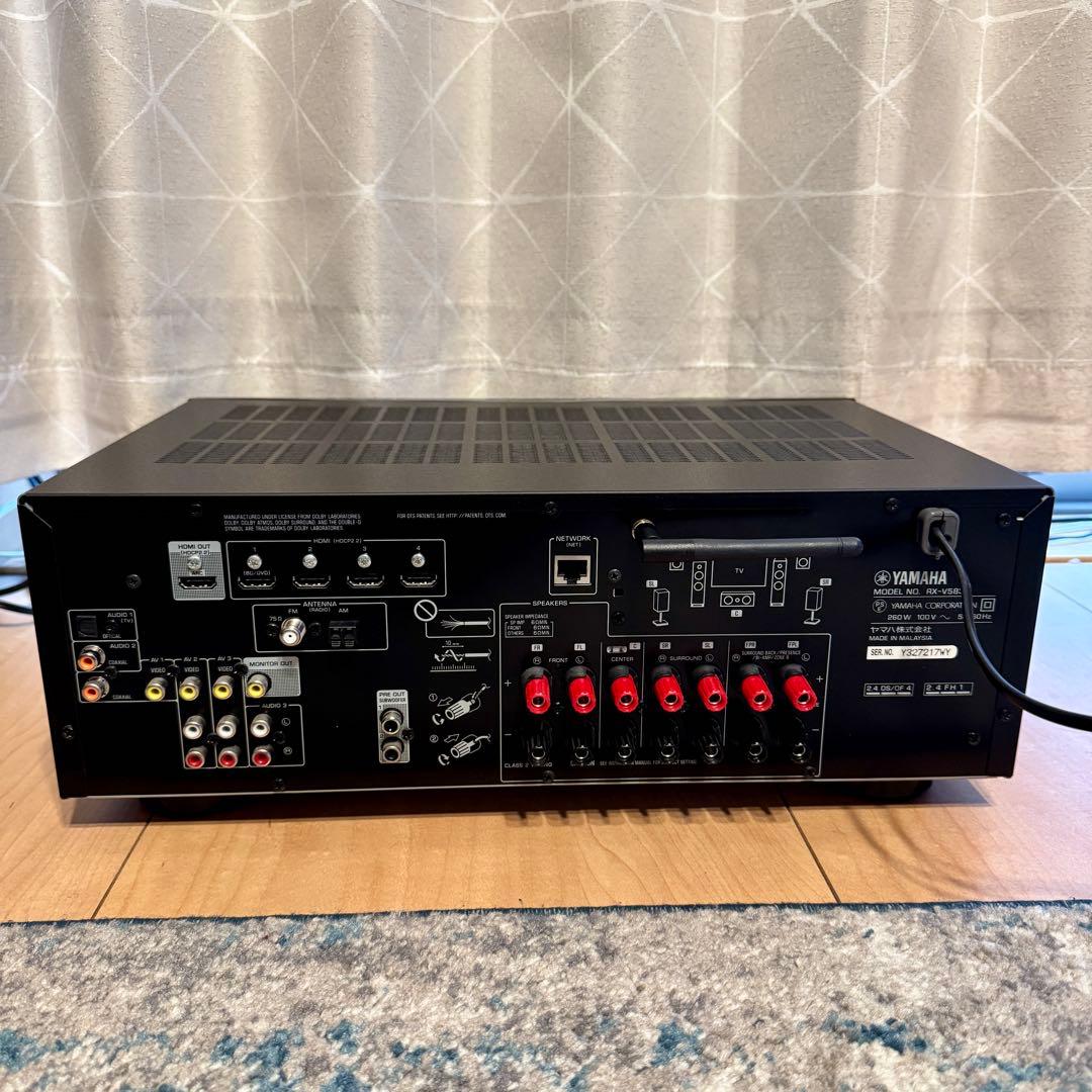 YAMAHA RX-V583 AVアンプ 7.1ch対応