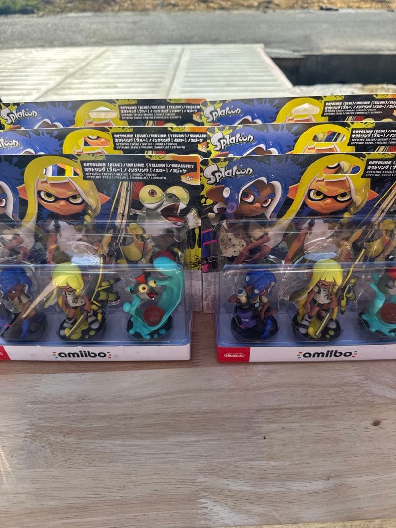 Splatoon3 amiibo トリプルセット