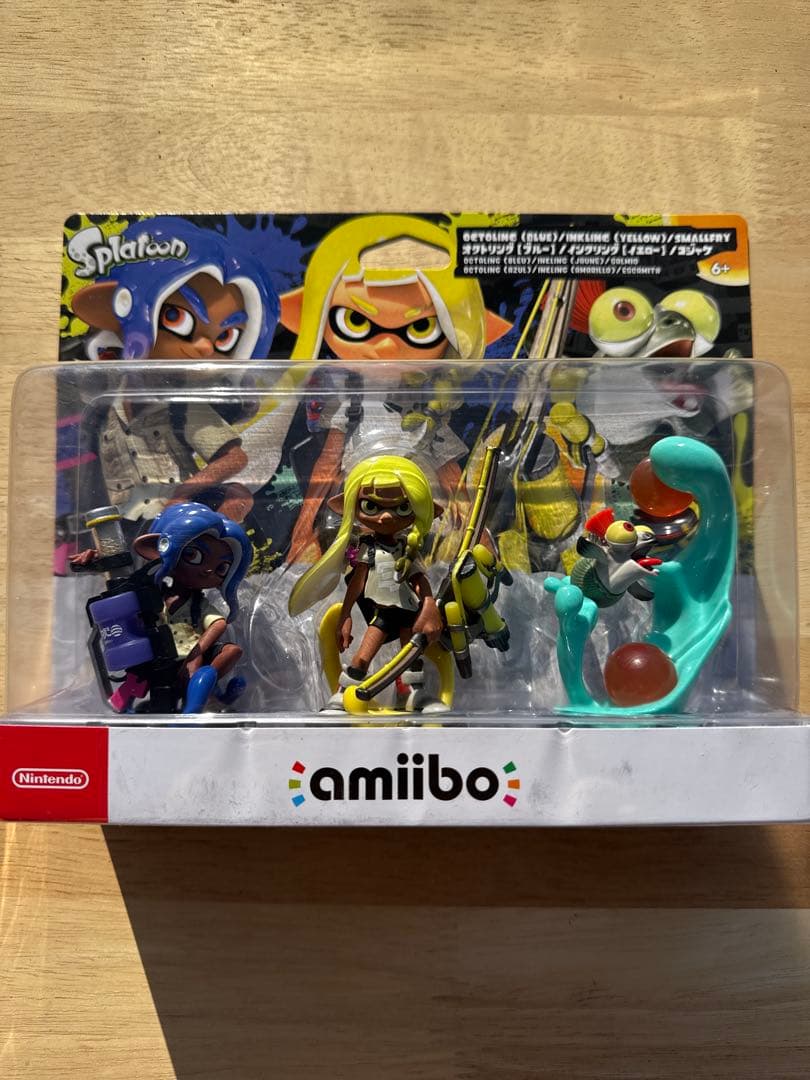 Splatoon3 amiibo トリプルセット