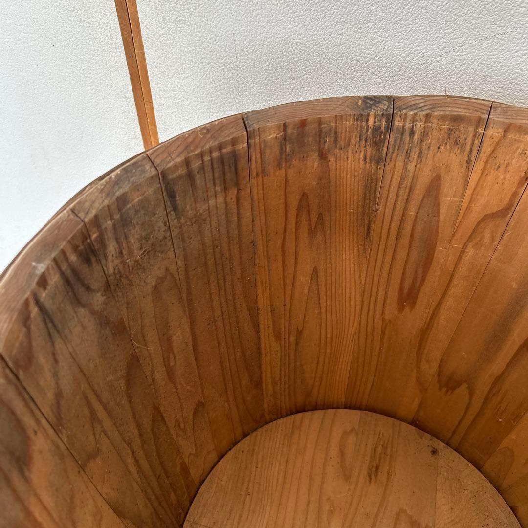 昭和レトロ　木製　樽　酒樽　空樽　古材　古道具　古民具　ビンテージ