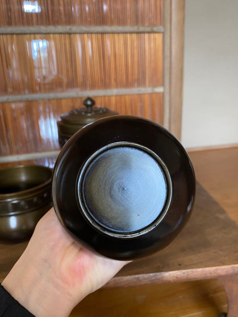 茶道具　皆具　銅製