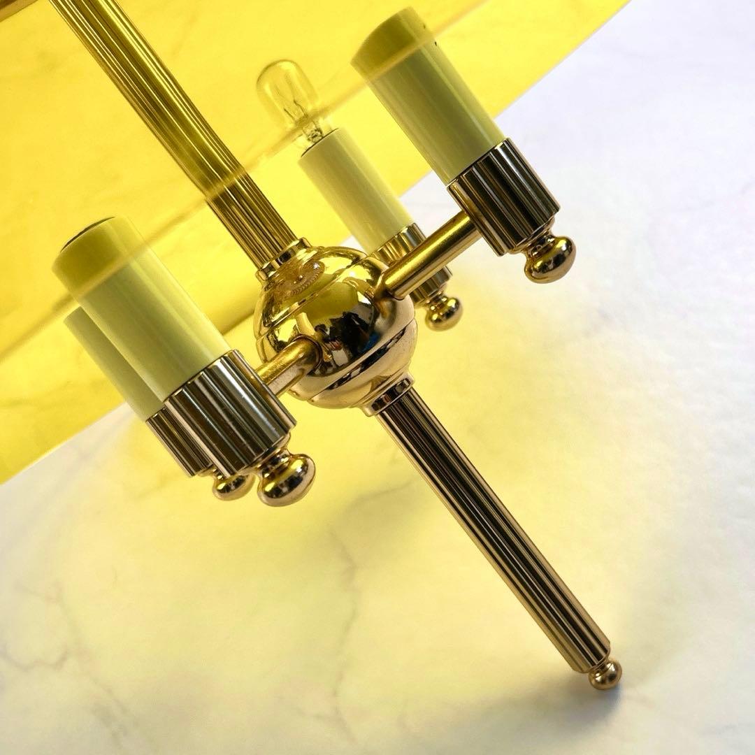 激レア 未使用 保管品✨昭和レトロ ライト レトロポップシャンデリア 天井照明