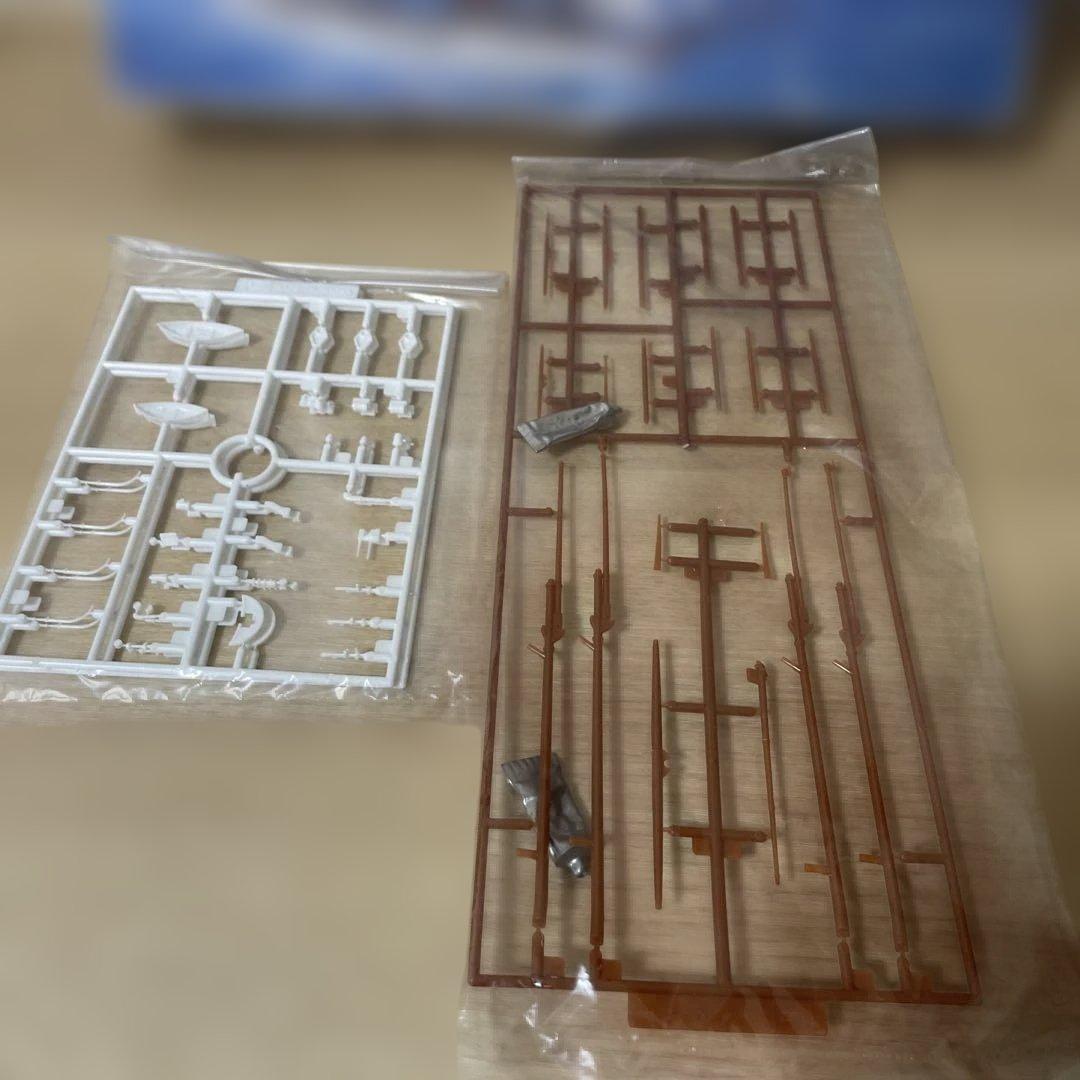 絶版IMAI帆船2点セット＊エスメラルダ＆チャーチル希少1/350模型まとめ売り