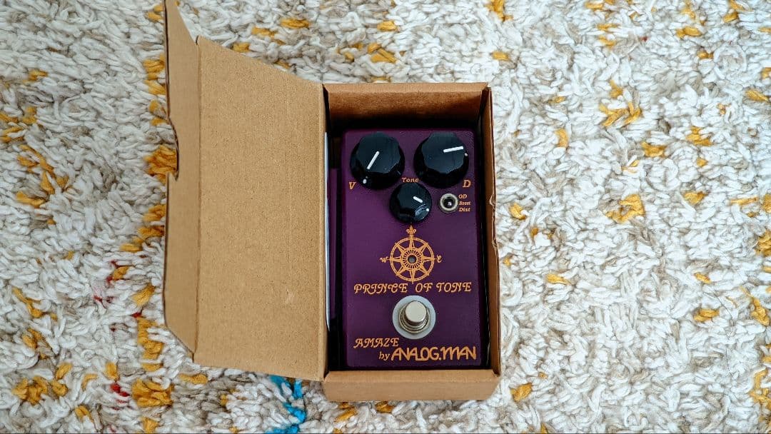 【美品】Analogman Prince of Tone オーバードライブ