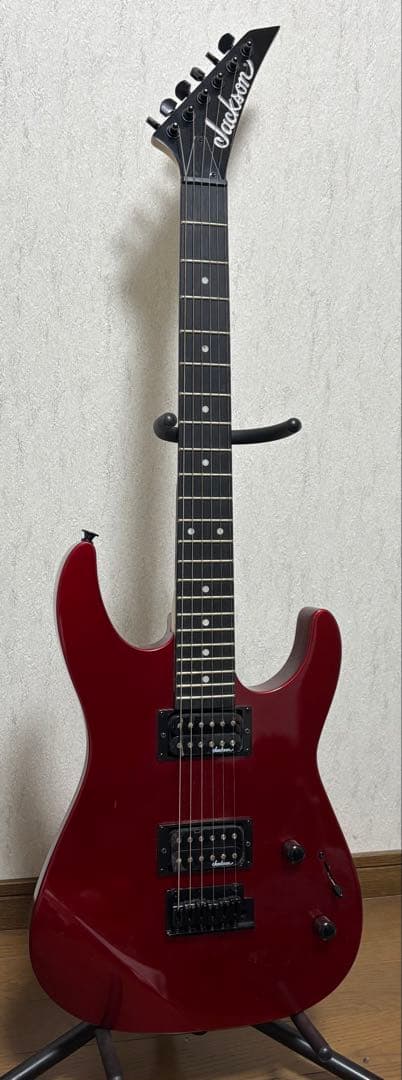 Jackson エレキギター レッド ほぼ未使用