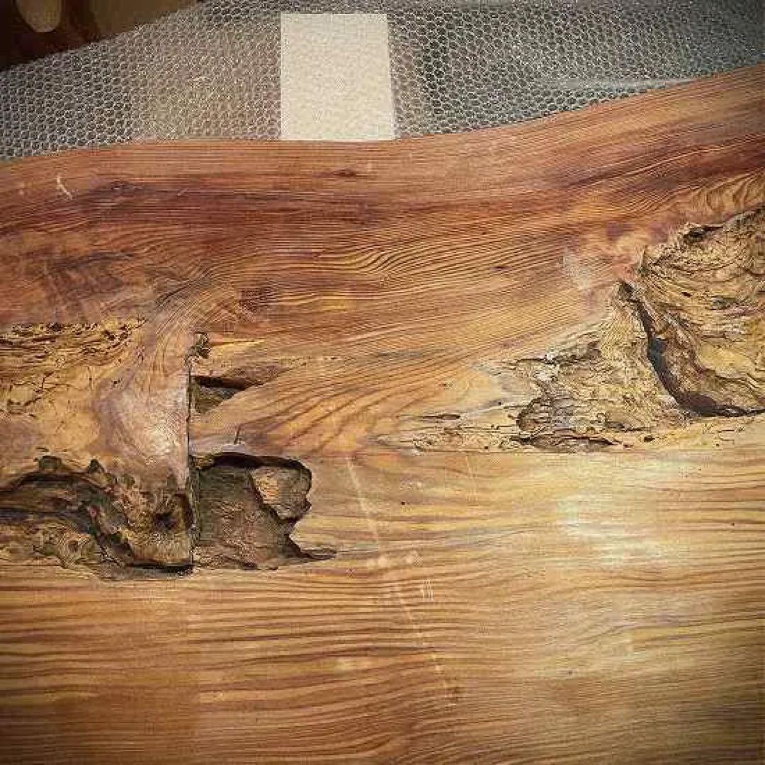 屋久杉　一枚板　テーブル