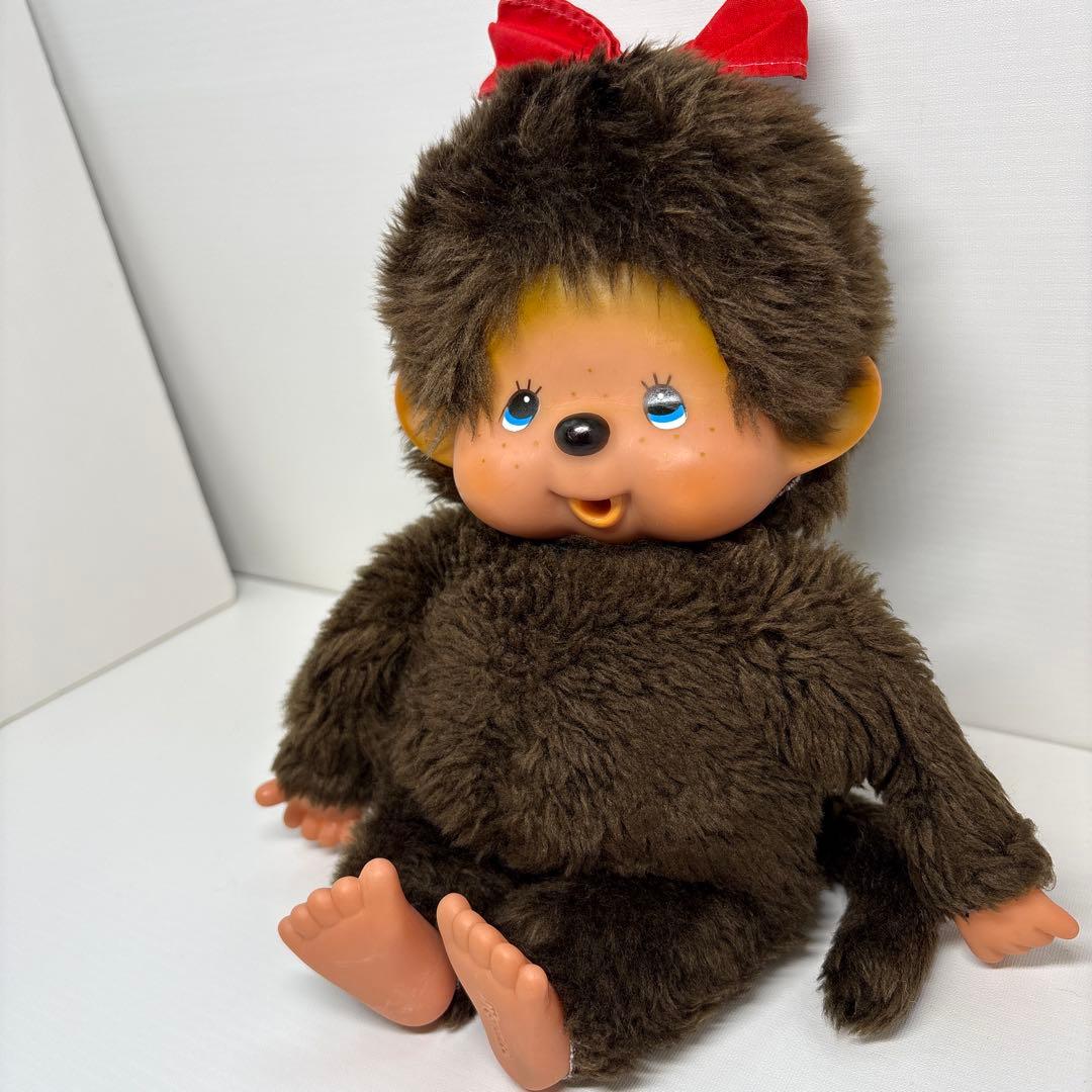 ビンテージ ジュニア タイプ モンチッチ 女の子 monchhichi 1580