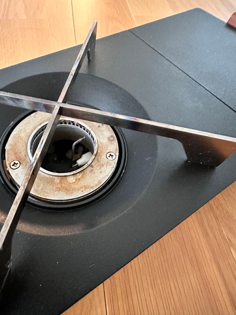 amadana CC-146 カセットコンロ 黒　収納ケース付き