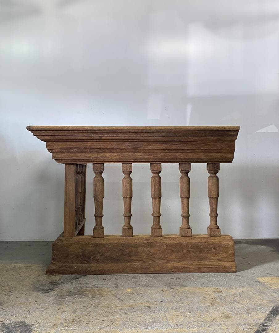 フランス アンティーク Baulstrade テーブル チェア カウンター