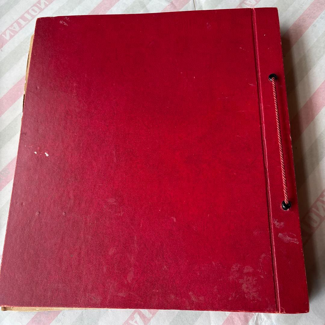 アメリカ　スクラップブック　レトロな紙もの　1960〜70年代