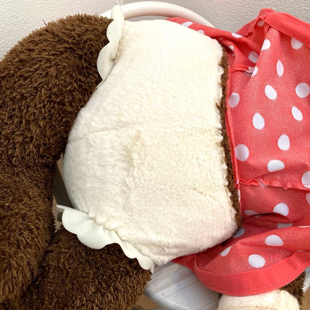 非売品 特大 ミニークチュール ぬいぐるみ ミニーマウス ミッキー ディズニー