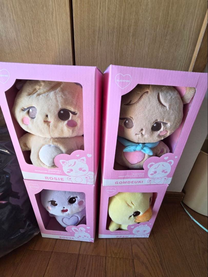 BLACKPINKぬいぐるみ SOOYA GOMDEUKI ROSIE PPEU