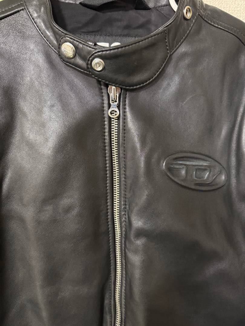 DIESEL ディーゼル L-l シープスキン レザージャケット