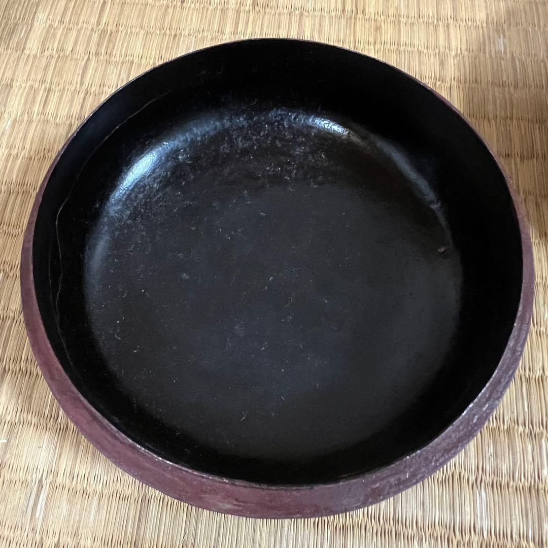 中国美術 堆朱 楼閣紋 サイズ　約　高さ6ｃｍ 幅 13ｃｍ